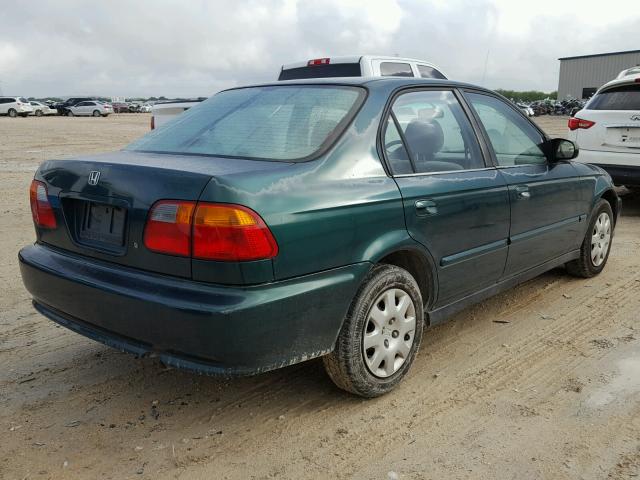 2HGEJ6613YH554180 - 2000 HONDA CIVIC BASE Yaşıl foto 4