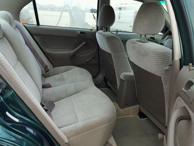 2HGEJ6613YH554180 - 2000 HONDA CIVIC BASE Yaşıl foto 6