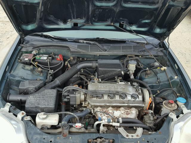 2HGEJ6613YH554180 - 2000 HONDA CIVIC BASE Yaşıl foto 7