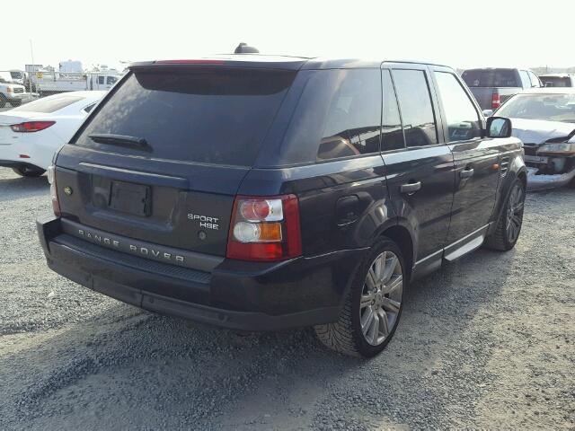 SALSF25406A935528 - 2006 LAND ROVER RANGE ROVE BLACK photo 4