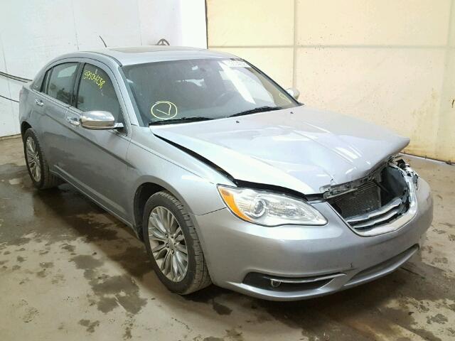 1C3CCBCG5DN577922 - 2013 CHRYSLER 200 LIMITE SILVER photo 1