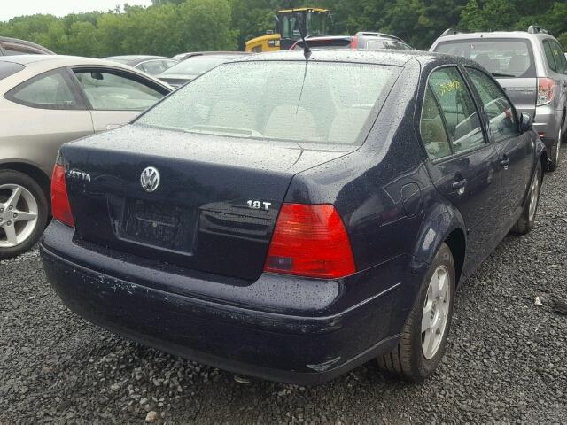 3VWSD29MXYM176526 - 2000 VOLKSWAGEN JETTA GLS BLUE photo 4