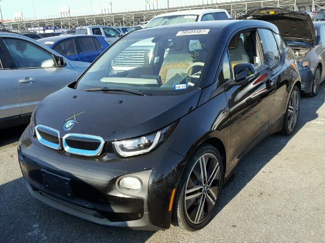 WBY1Z4C50GV505525 - 2016 BMW I3 BLACK photo 2