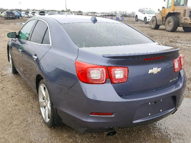 1G11J5SX9DF256223 - 2013 CHEVROLET MALIBU BLUE photo 3