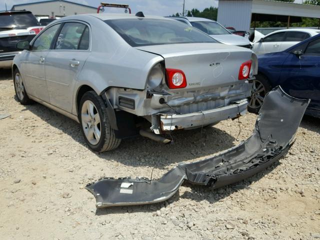 1G1ZB5E03CF104161 - 2012 CHEVROLET MALIBU LS SILVER photo 3