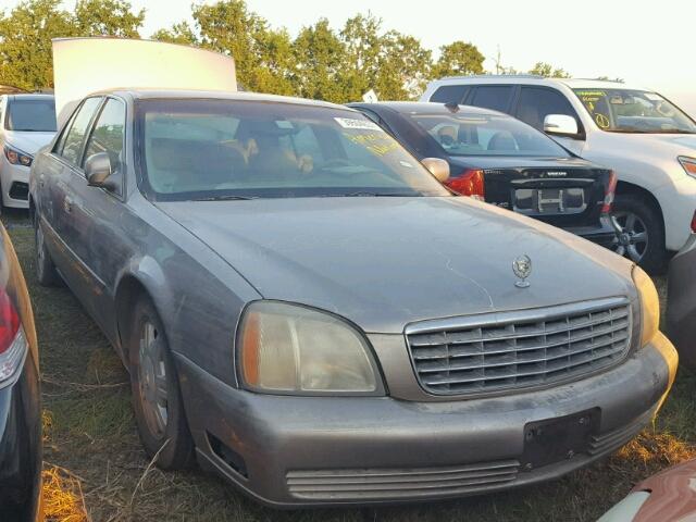 1G6KD54Y14U163431 - 2004 CADILLAC DEVILLE GRAY photo 1