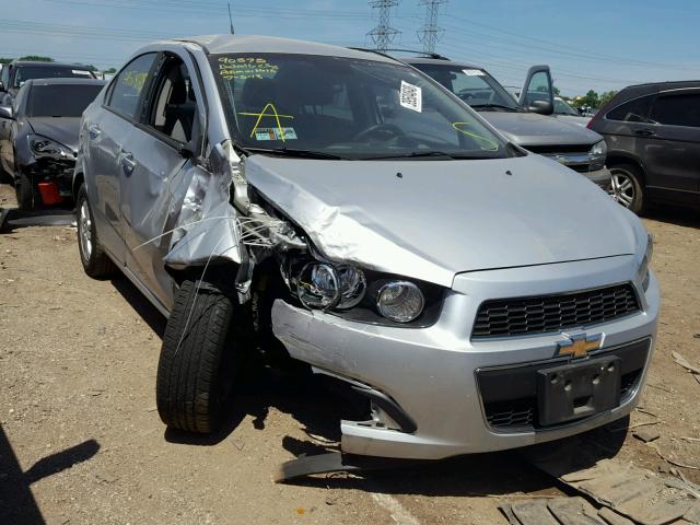 1G1JA5SH0C4219791 - 2012 CHEVROLET SONIC LS SILVER photo 1