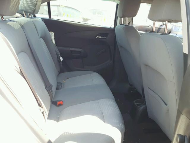 1G1JA5SH0C4219791 - 2012 CHEVROLET SONIC LS SILVER photo 6