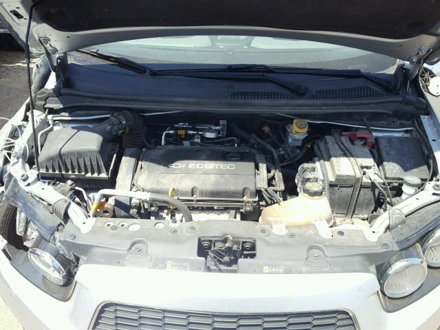 1G1JA5SH0C4219791 - 2012 CHEVROLET SONIC LS SILVER photo 7