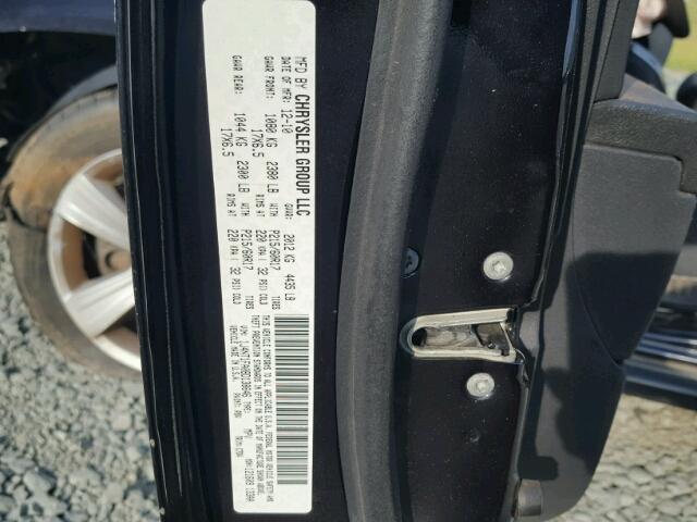 1J4NT1FA0BD138646 - 2011 JEEP COMPASS SP 黑色 照片 10