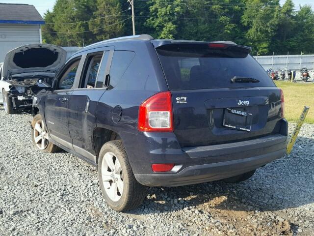 1J4NT1FA0BD138646 - 2011 JEEP COMPASS SP 黑色 照片 3