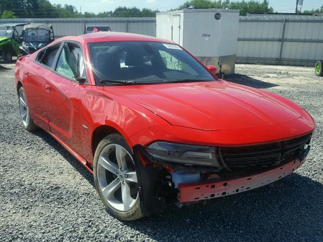 2C3CDXCT4JH122278 - 2018 DODGE CHARGER R/ RED photo 1