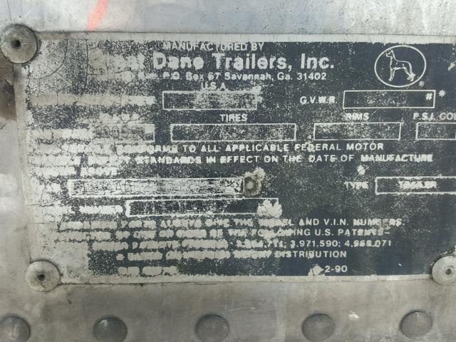 1GRAA0628TB128933 - 1996 GREAT DANE TRAILER REEFER WHITE photo 10