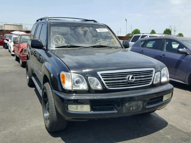 JT6HT00W7W0011009 - 1998 LEXUS LX 470 BLACK photo 9