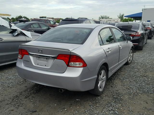 19XFA1F62BE020527 - 2011 HONDA CIVIC LX-S ვერცხლისფერი ფოტო 4