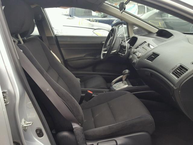 19XFA1F62BE020527 - 2011 HONDA CIVIC LX-S ვერცხლისფერი ფოტო 5