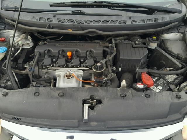 19XFA1F62BE020527 - 2011 HONDA CIVIC LX-S ვერცხლისფერი ფოტო 7