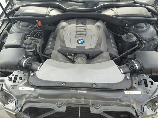 WBAHL83598DT13873 - 2008 BMW 750I BLACK photo 7