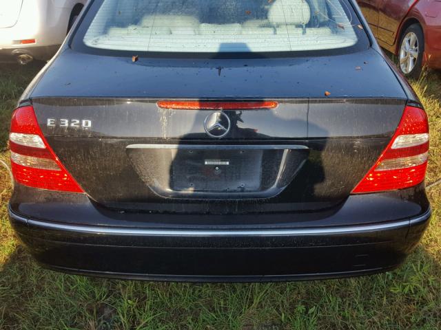 WDBUF65J74A449307 - 2004 MERCEDES-BENZ E 320 BLACK photo 6