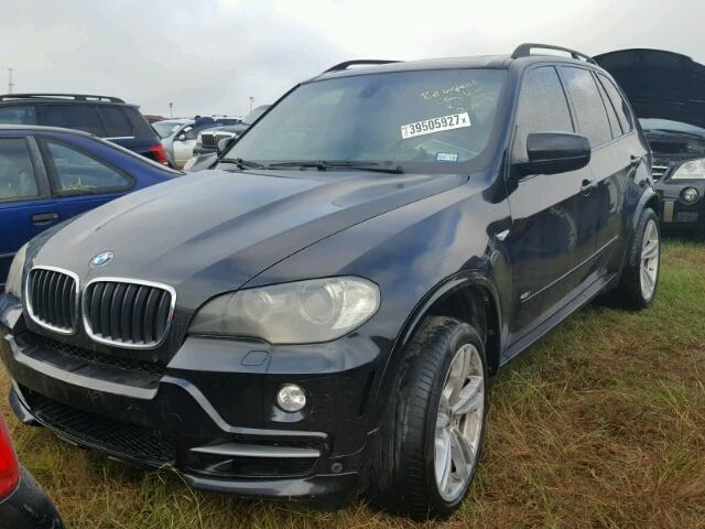 5UXFE83597LZ39897 - 2007 BMW X5 4.8I BLACK photo 2