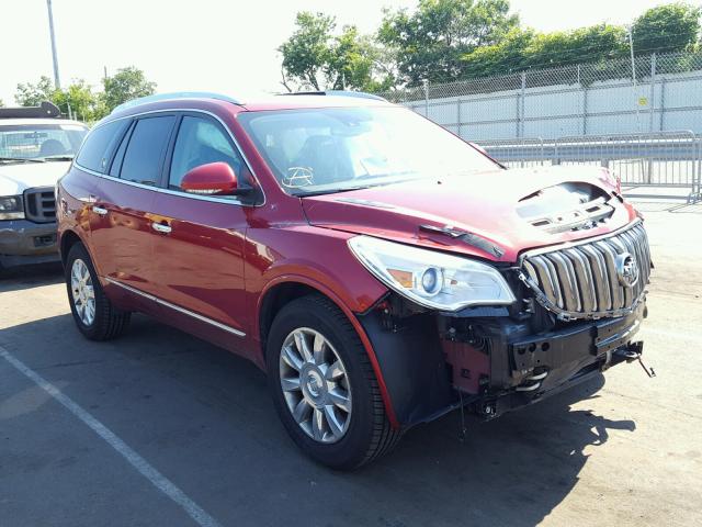 5GAKVCKD2EJ109431 - 2014 BUICK ENCLAVE RED photo 1