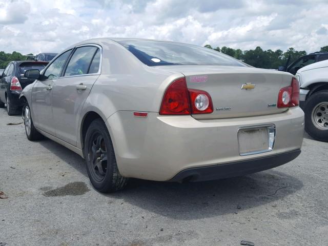 1G1ZA5E00AF282366 - 2010 CHEVROLET MALIBU LS Qəhvəyi foto 3