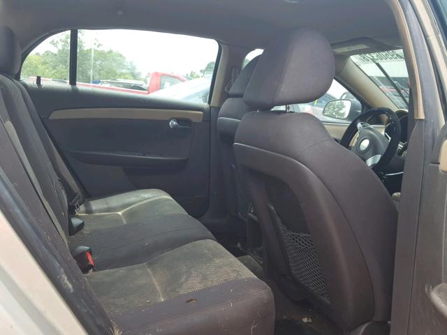 1G1ZA5E00AF282366 - 2010 CHEVROLET MALIBU LS Qəhvəyi foto 6