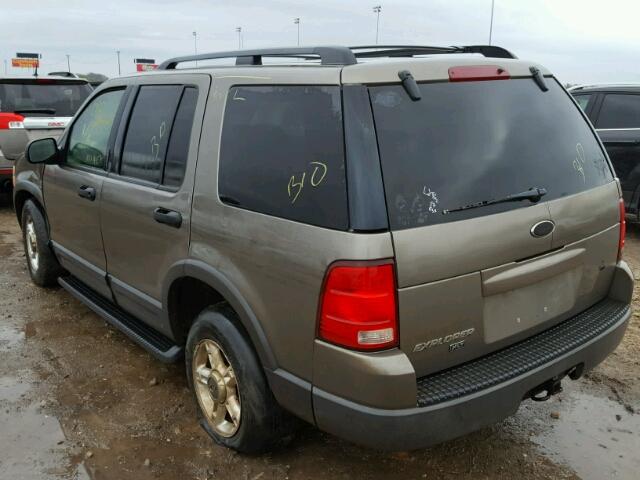 1FMZU63K93ZA98730 - 2003 FORD EXPLORER GOLD photo 3