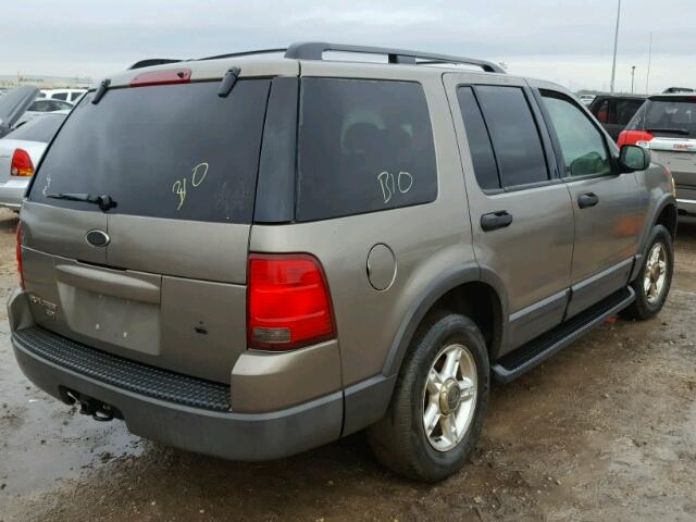 1FMZU63K93ZA98730 - 2003 FORD EXPLORER GOLD photo 4