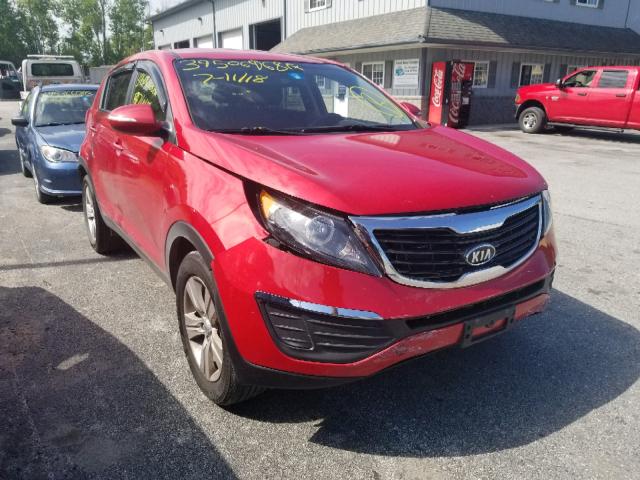 KNDPB3A22C7195069 - 2012 KIA SPORTAGE B RED photo 1