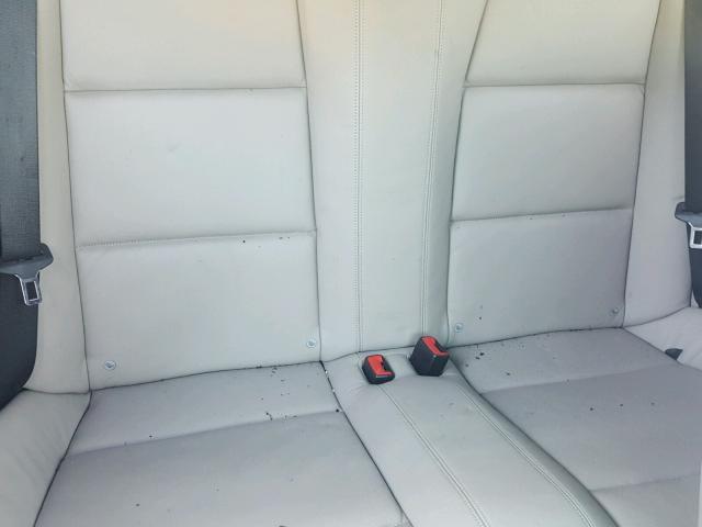 WBAUL73569VJ75620 - 2009 BMW 128 I WHITE photo 6