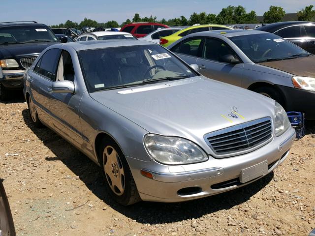 WDBNG78J42A298202 - 2002 MERCEDES-BENZ S 600 SILVER photo 1