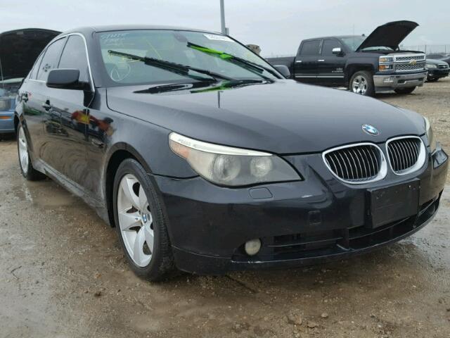 WBANE73587CM52341 - 2007 BMW 530 I BLACK photo 1