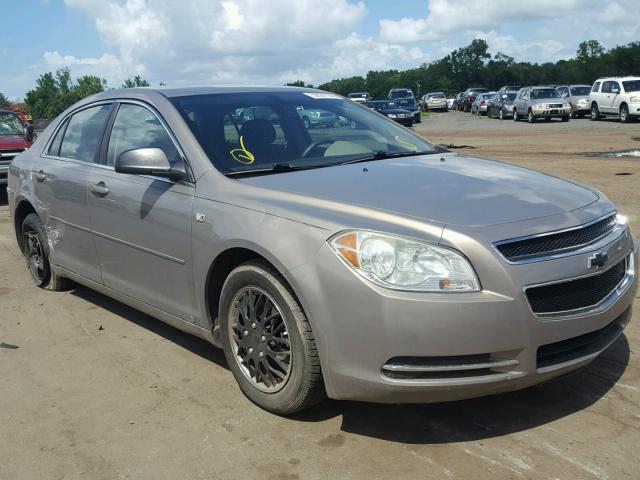 1G1ZG57B18F179237 - 2008 CHEVROLET MALIBU LS GOLD photo 1