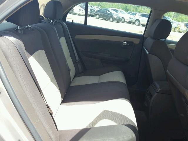 1G1ZG57B18F179237 - 2008 CHEVROLET MALIBU LS GOLD photo 6