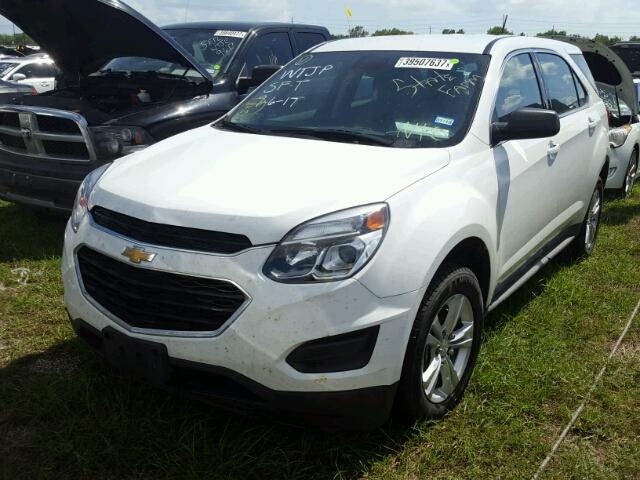 2GNALBEK4G1117524 - 2016 CHEVROLET EQUINOX WHITE photo 2