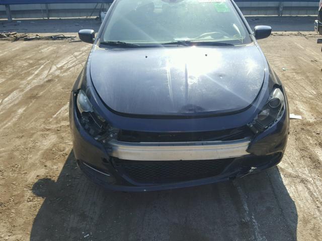 1C3CDFBB6FD140854 - 2015 DODGE DART SXT BLUE photo 9