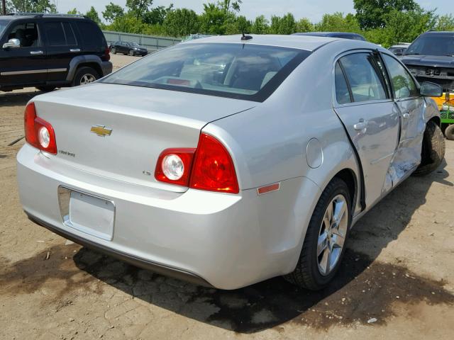 1G1ZG57B09F243348 - 2009 CHEVROLET MALIBU LS 银色 照片 4