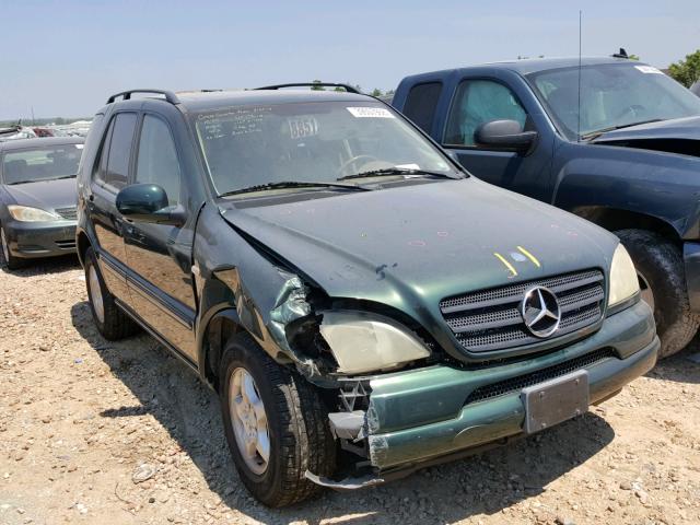 4JGAB54E6YA217894 - 2000 MERCEDES-BENZ ML 320 GREEN photo 1