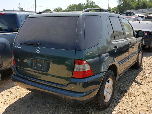 4JGAB54E6YA217894 - 2000 MERCEDES-BENZ ML 320 GREEN photo 4