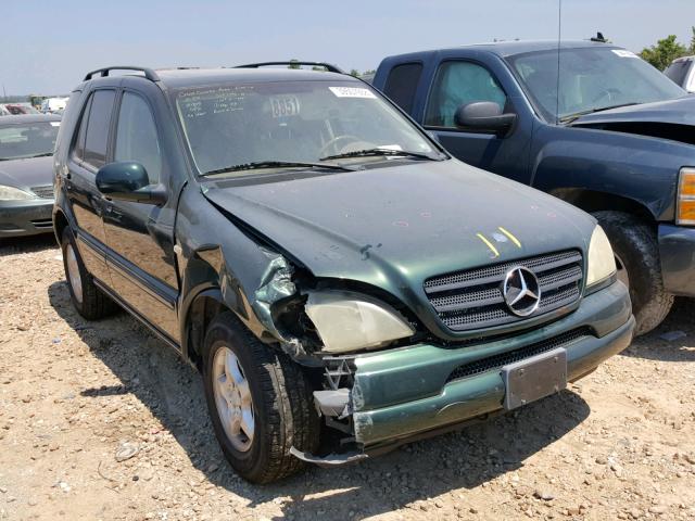 4JGAB54E6YA217894 - 2000 MERCEDES-BENZ ML 320 GREEN photo 9