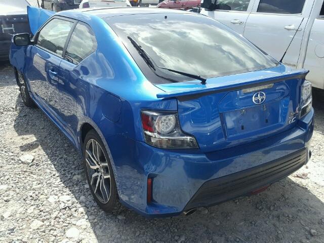 JTKJF5C7XGJ020875 - 2016 TOYOTA SCION TC 蓝色 照片 3