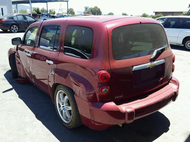 3GNDA13DX7S577437 - 2007 CHEVROLET HHR LS MAROON photo 3