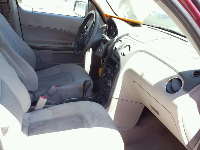 3GNDA13DX7S577437 - 2007 CHEVROLET HHR LS MAROON photo 5