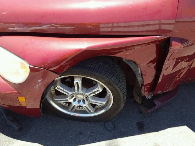3GNDA13DX7S577437 - 2007 CHEVROLET HHR LS MAROON photo 9