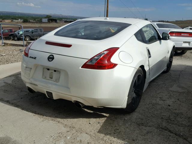 JN1AZ4EHXAM503712 - 2010 NISSAN 370Z WHITE photo 4