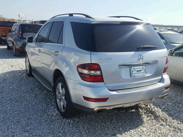 4JGBB5GB9BA647626 - 2011 MERCEDES-BENZ ML 350 GRAY photo 3