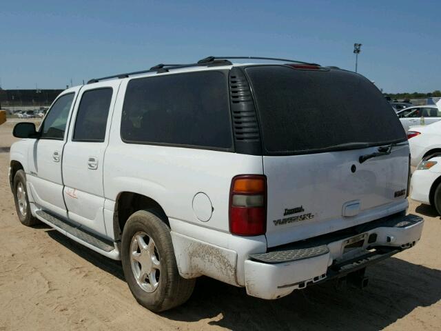 1GKFK66U83J152967 - 2003 GMC YUKON XL D WHITE photo 3