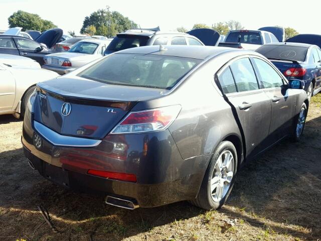 19UUA8F52BA005005 - 2011 ACURA TL GRAY photo 4