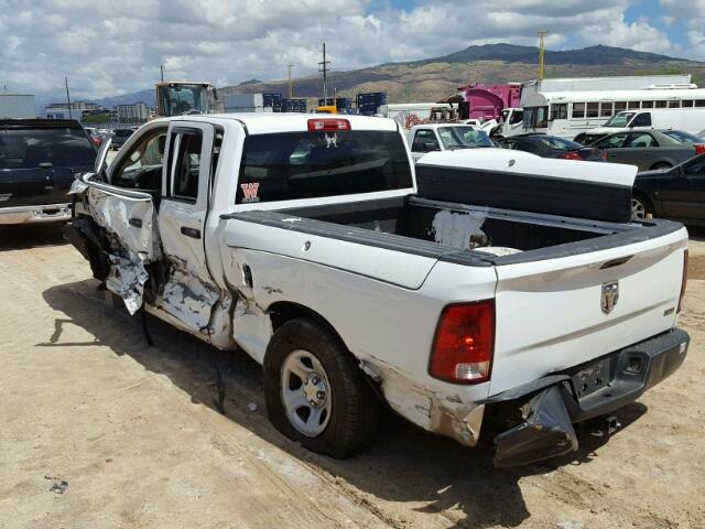 1C6RD6FP4CS274823 - 2012 DODGE RAM 1500 S WHITE photo 3